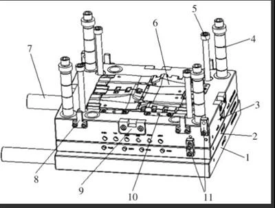 Drone plastist süstimisvorm